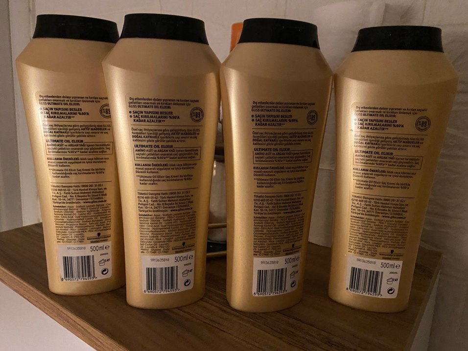 Schwarzkopf Gliss Ultimate Oil Elixir Şampuan 4lü paket - Görsel 2