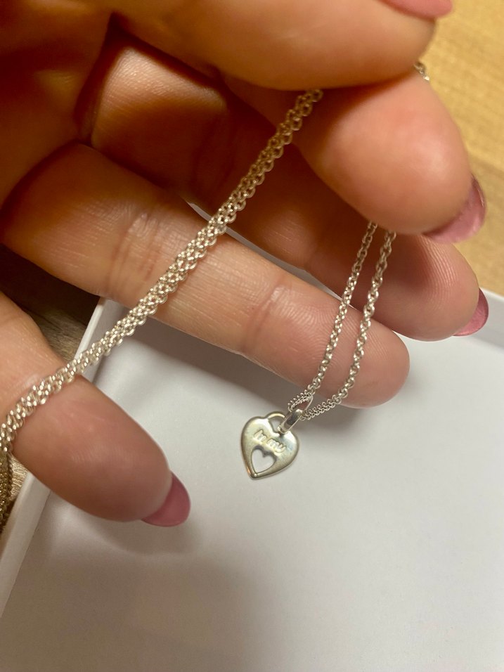 Pandora mother yazılı gümüş kolye ve zincir - Görsel 4