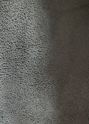 Stradivarius Gri Süet Kürklü Kadın Ceket - Görsel 5