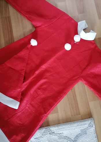 Kırmızı Çocuk Kostümü, Uzun Kollu - Görsel 2