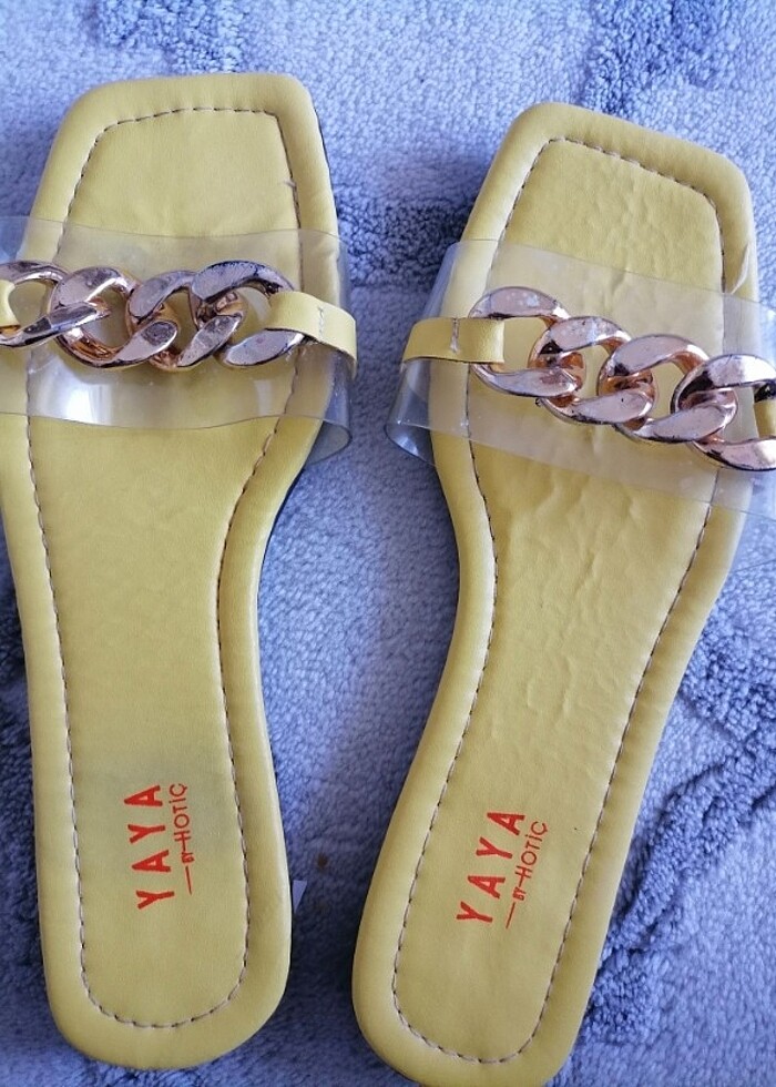 Şeffaf terlik - Görsel 2