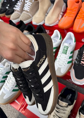 Siyah Kadın Spor Ayakkabı Velcro Detaylı - Görsel 3