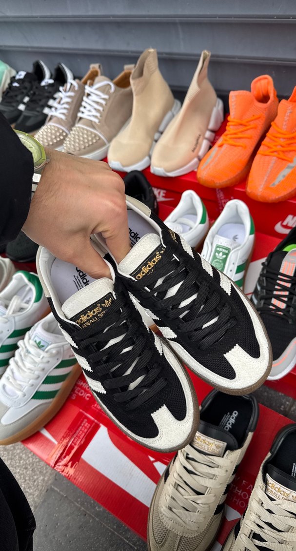 Siyah Kadın Spor Ayakkabı Velcro Detaylı - Görsel 2