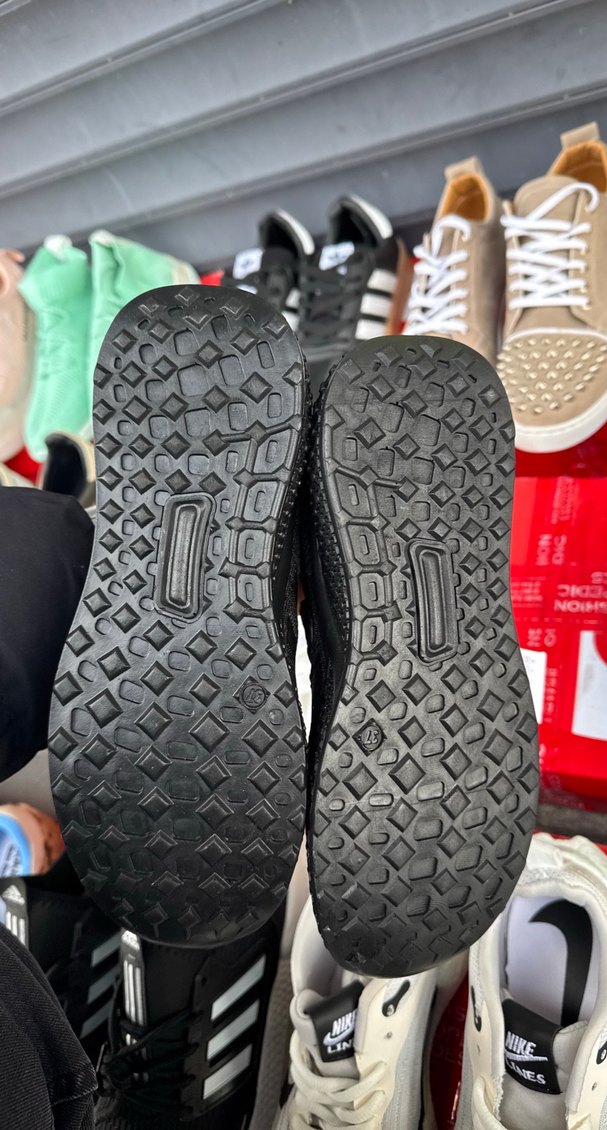 Siyah Erkek Spor Ayakkabı Velcro - Görsel 3