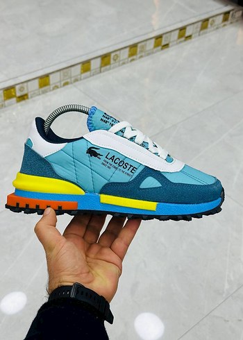 Lacoste Beyaz Yeşil Erkek Spor Ayakkabı - Görsel 4