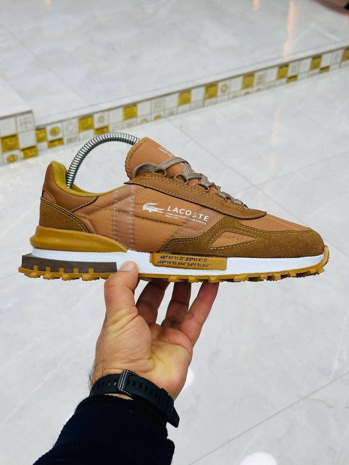 Lacoste Beyaz Yeşil Erkek Spor Ayakkabı - Görsel 3