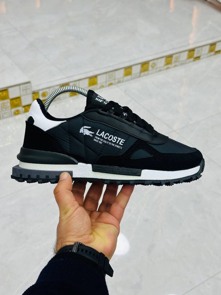 Lacoste Beyaz Yeşil Erkek Spor Ayakkabı - Görsel 2