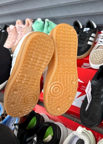 Beyaz Bağcıklı Kadın Sneakers - Görsel 3