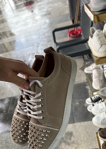 Bej Süet Erkek Spor Ayakkabı - Görsel 3