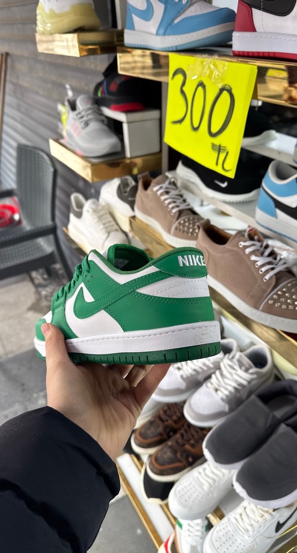 Yeşil Beyaz Kadın Spor Ayakkabı - Görsel 2