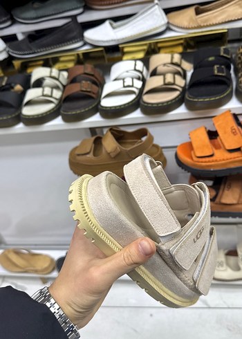 Bej Kadın Günlük Platform Sandalet - Görsel 4