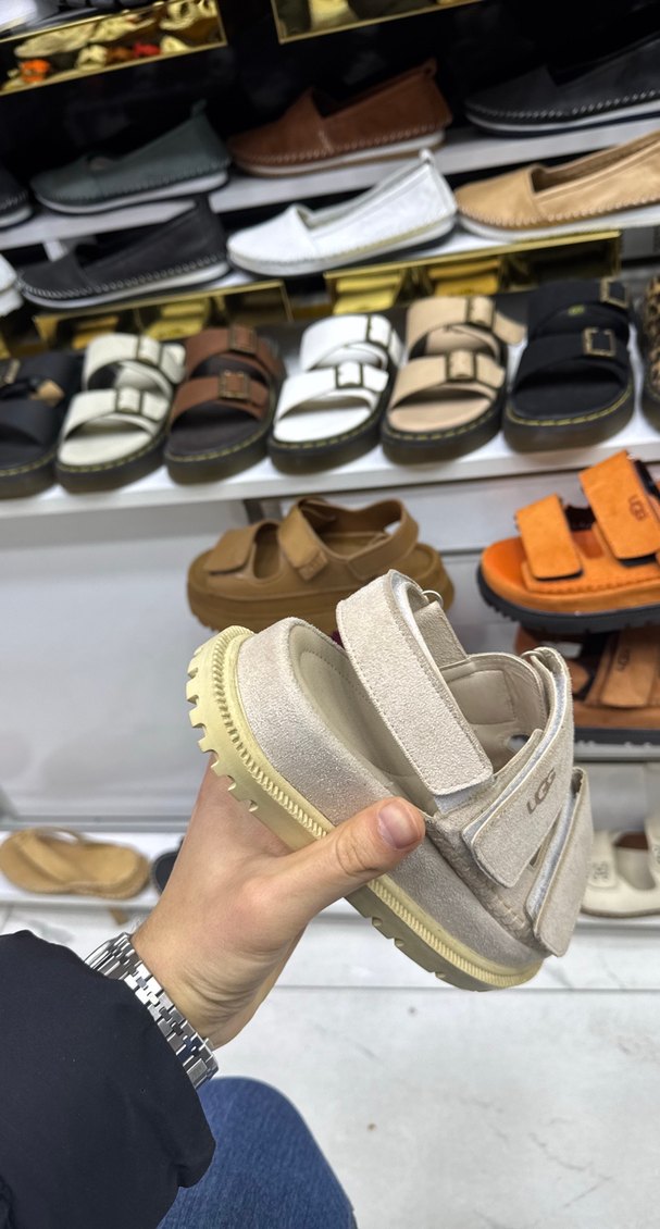 Bej Kadın Günlük Platform Sandalet - Görsel 4