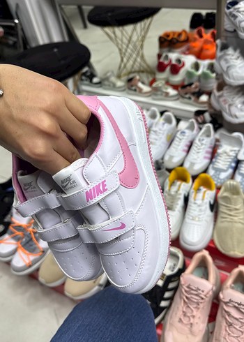 Pembe Beyaz Kız Çocuk Spor Ayakkabı - Görsel 3