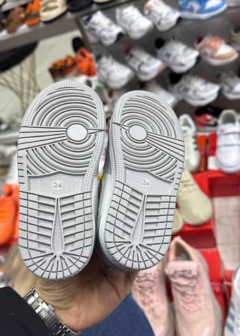 Gri Erkek Çocuk Spor Ayakkabı Velcro - Görsel 5