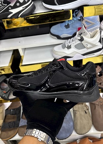 Prada Siyah Sik Ve Rahat Sneaker