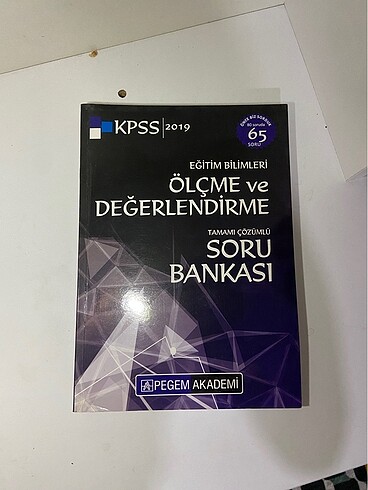 kpss eğitim bilimleri ölçme ve degerlendirme kitabı