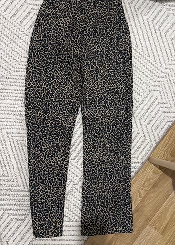 Trendyolmilla leopar desenli pantolon - Görsel 4