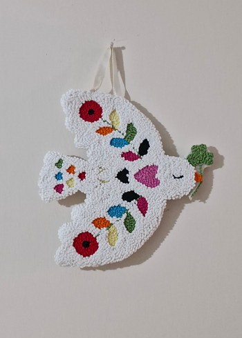 Renkli Çocuk Kuş Halısı