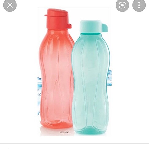 Tupperware 500 ml suluk 2 Li set fiyatıdır