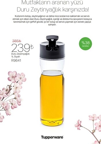 Tupperware duru yağlık