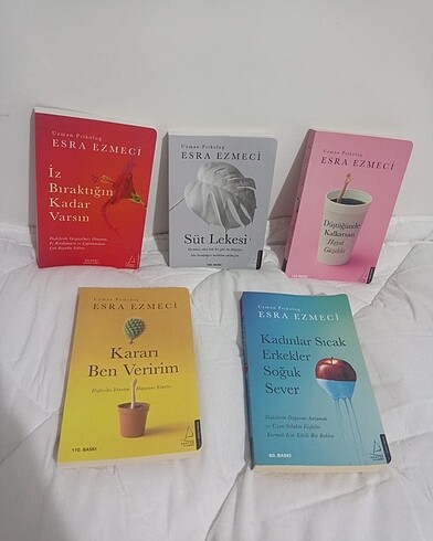 Esra ezmeci 5 kitap