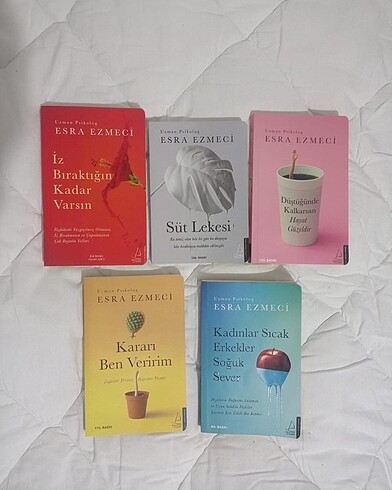 Esra ezmeci 5 kitap