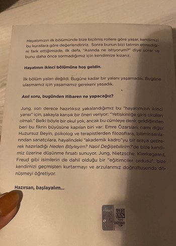 Neden Böyleyim? Nasıl Değişebilirim? - Emre Özarslan