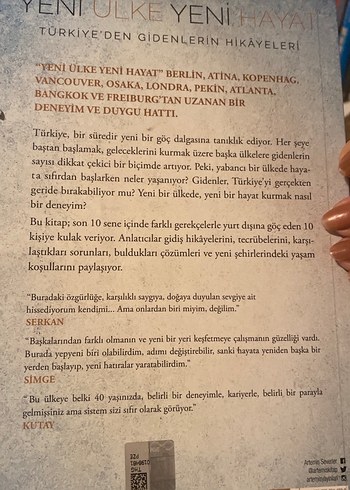 Yeni Ülke Yeni Hayat - Bahar Çuhadar - Görsel 2