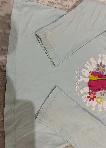 Uzun Kollu Kız Tişörtü - Görsel 4