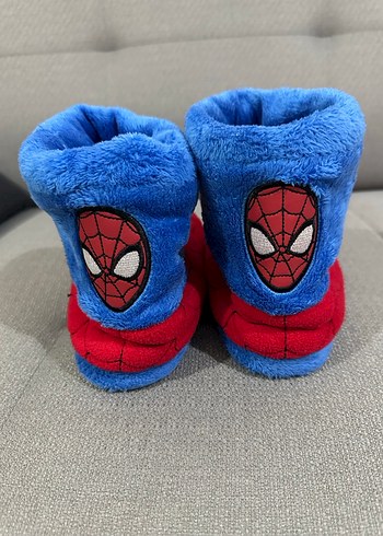 Örümcek Adam Nakışlı Erkek Çocuk ev botu - Görsel 3