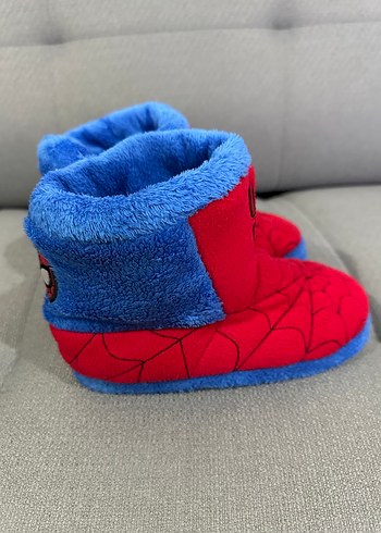 Örümcek Adam Nakışlı Erkek Çocuk ev botu - Görsel 2