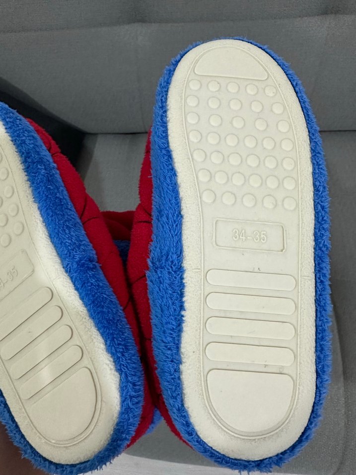 Örümcek Adam Nakışlı Erkek Çocuk ev botu - Görsel 5