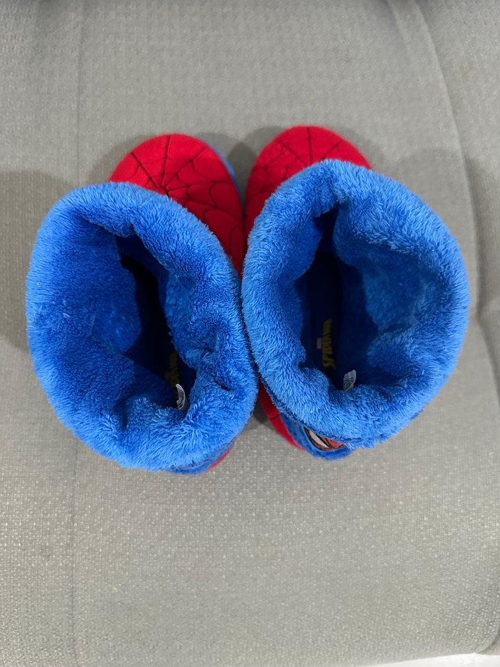 Örümcek Adam Nakışlı Erkek Çocuk ev botu - Görsel 4