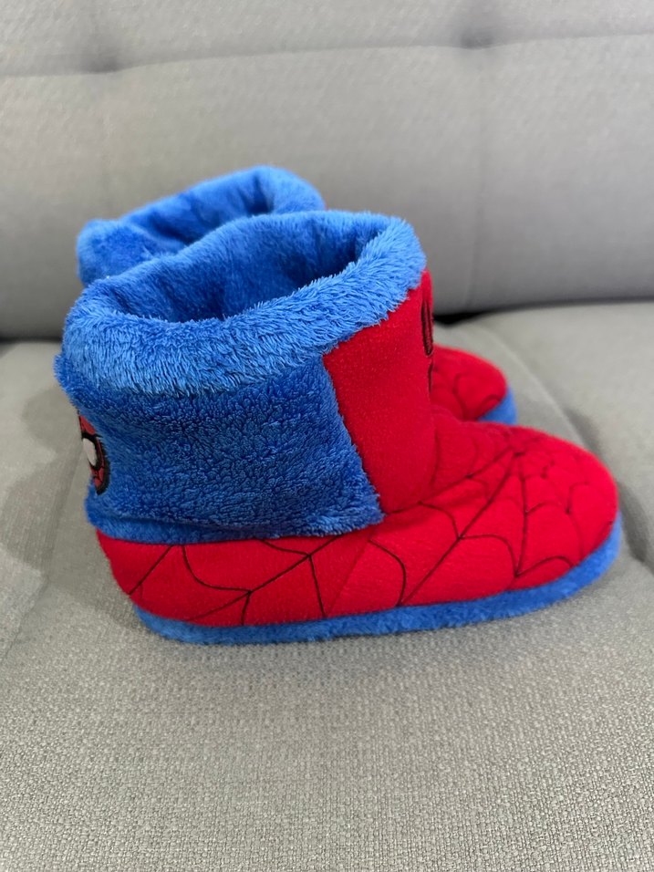 Örümcek Adam Nakışlı Erkek Çocuk ev botu - Görsel 2