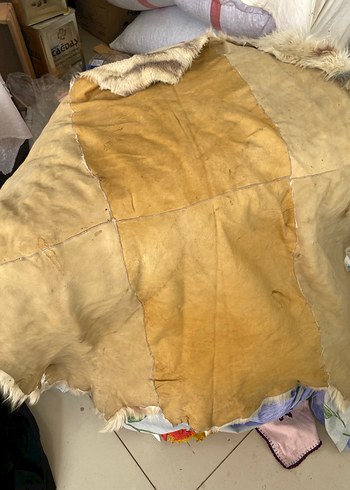 Diğer Orijinal koyun postu kilim halı