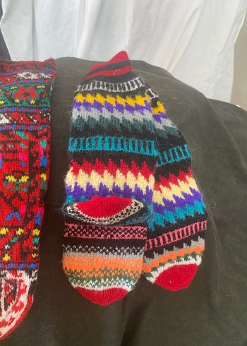 Renkli Desenli Erkek Çorapları - Görsel 4