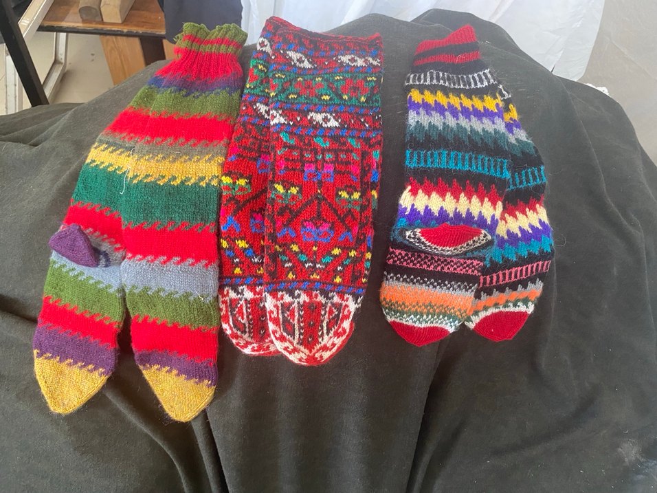 Renkli Desenli Erkek Çorapları - Görsel 3