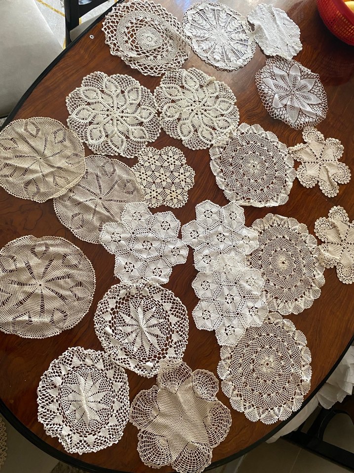 Bohem Tarzda El İşi Dantel Örtüler - Görsel 4