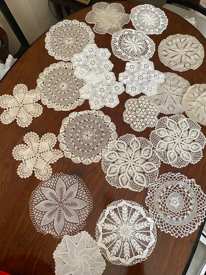 Bohem Tarzda El İşi Dantel Örtüler - Görsel 2