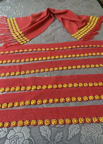 Bohem Tarz Runner ve raf örtüleri - Görsel 4