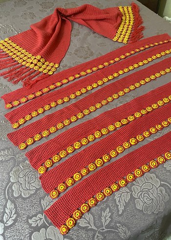 Bohem Tarz Runner ve raf örtüleri - Görsel 3