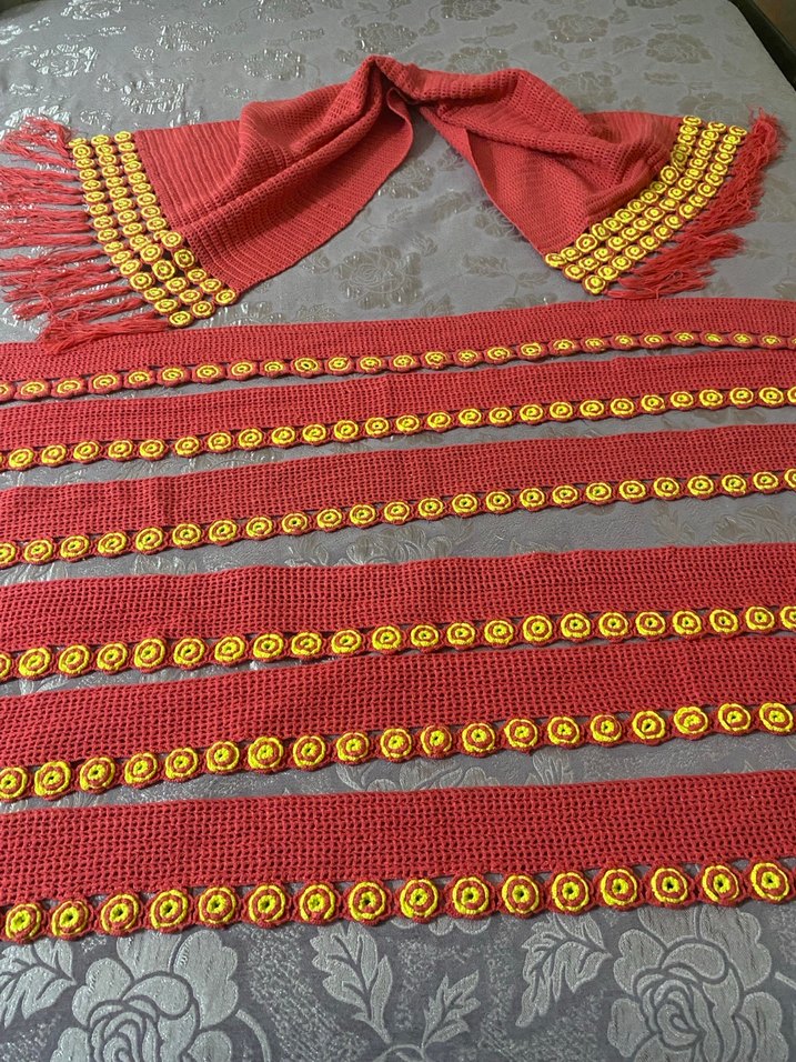 Bohem Tarz Runner ve raf örtüleri - Görsel 4