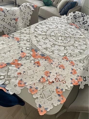 Avrupa Brüksel danteli çeyizlik set