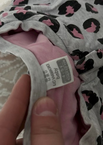 Gri Kürklü Kapüşonlu Bebek Kış Tulumu - Görsel 5