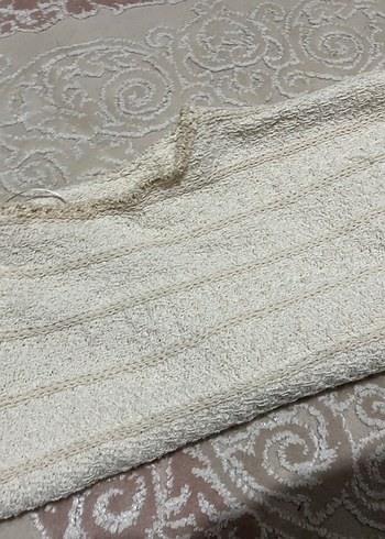 Nakışlı Bohem Beyaz Örgü Kadın Yelek - Görsel 6