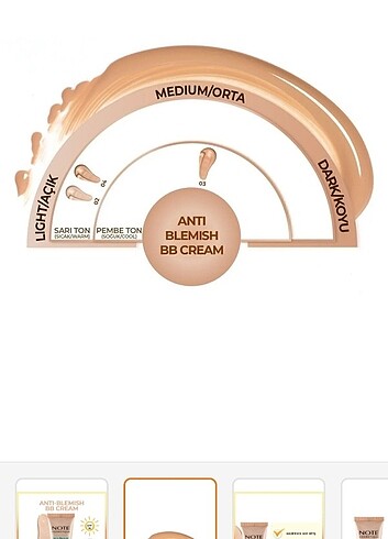  Beden Renk Note anti-blemish bb krem