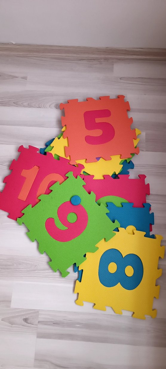 Renkli Çocuk Sayı Puzzle Matı - Görsel 2