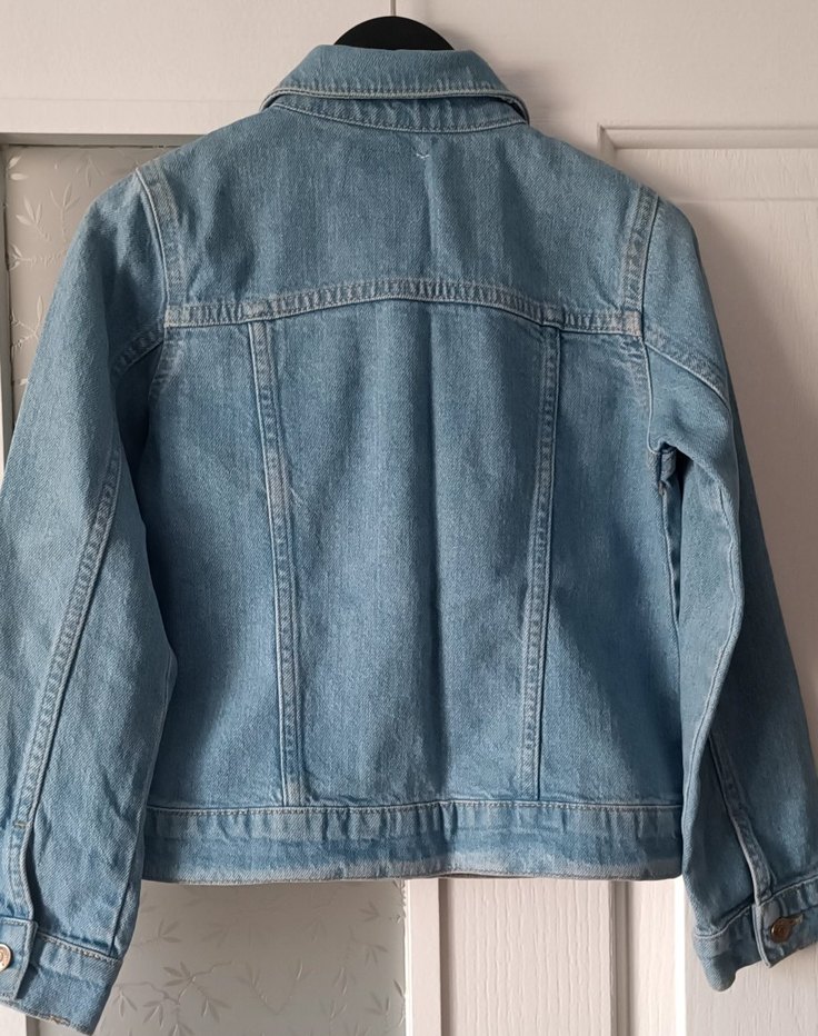 Mavi Kız Çocuk Ceket Düğmeli - Görsel 2