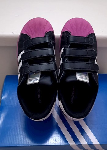 Kız  Çocuk Siyah Bağcıksız Spor Ayakkabı - Görsel 5