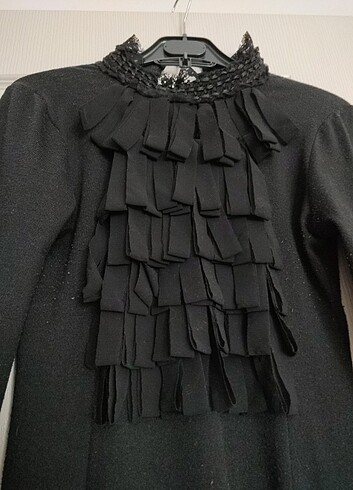 Mini triko elbise